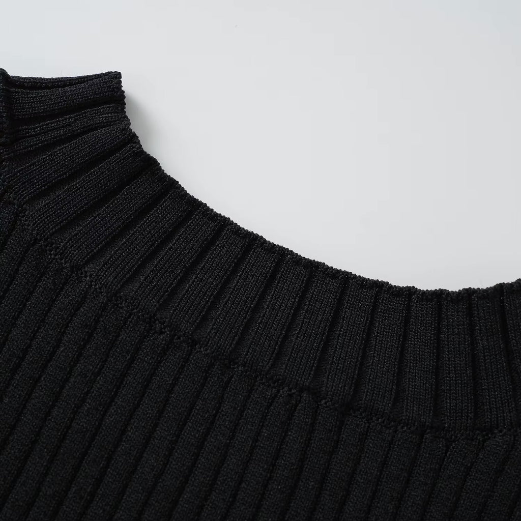 Das unverzichtbare Strick-Maxikleid