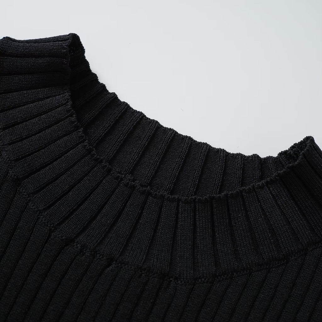 Das unverzichtbare Strick-Maxikleid