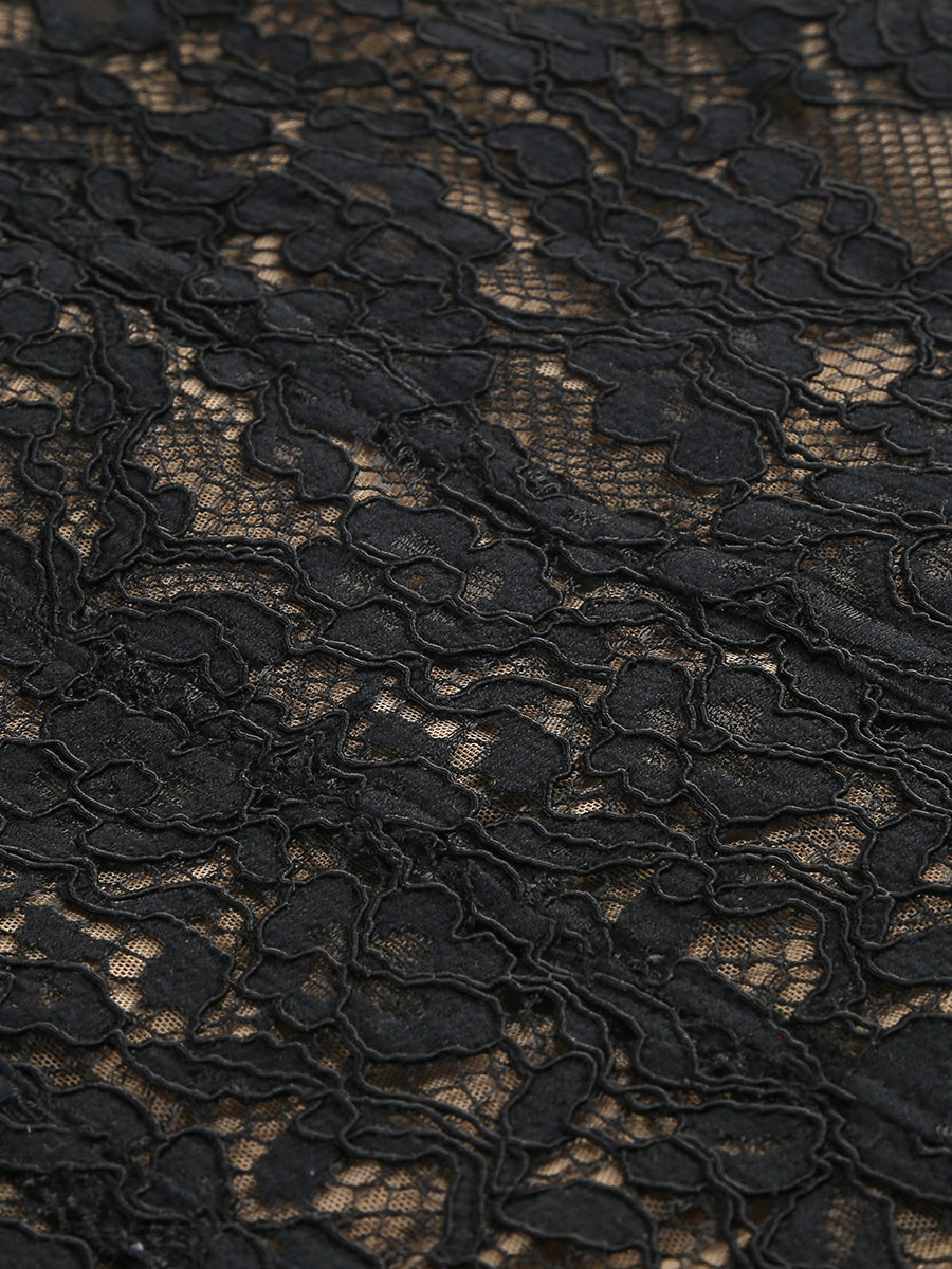 The Midnight Lace Dress