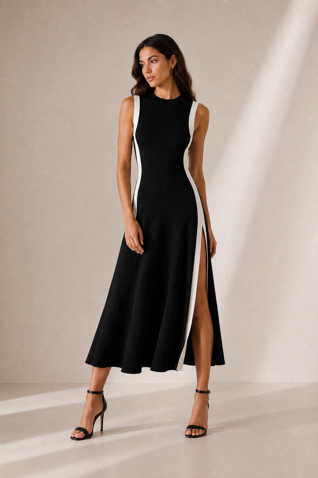 Das unverzichtbare Strick-Maxikleid