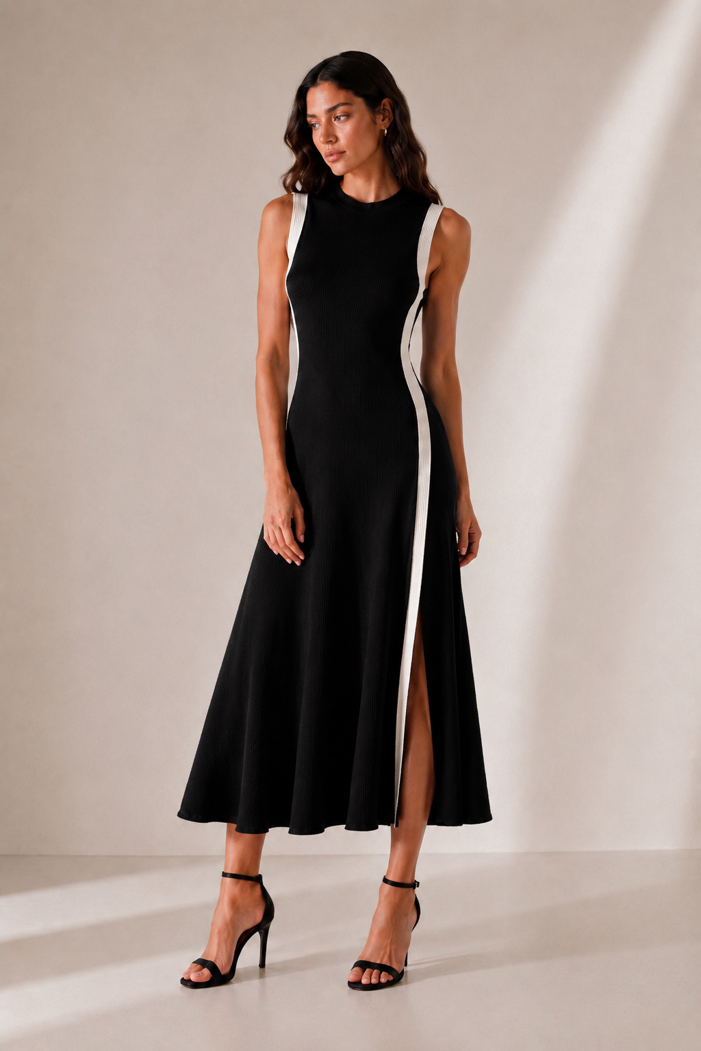 Das unverzichtbare Strick-Maxikleid