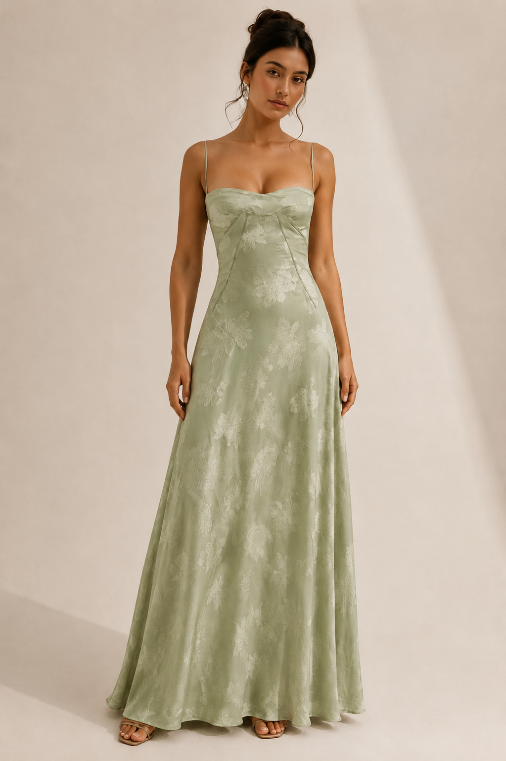 Robe longue Sage Bloom