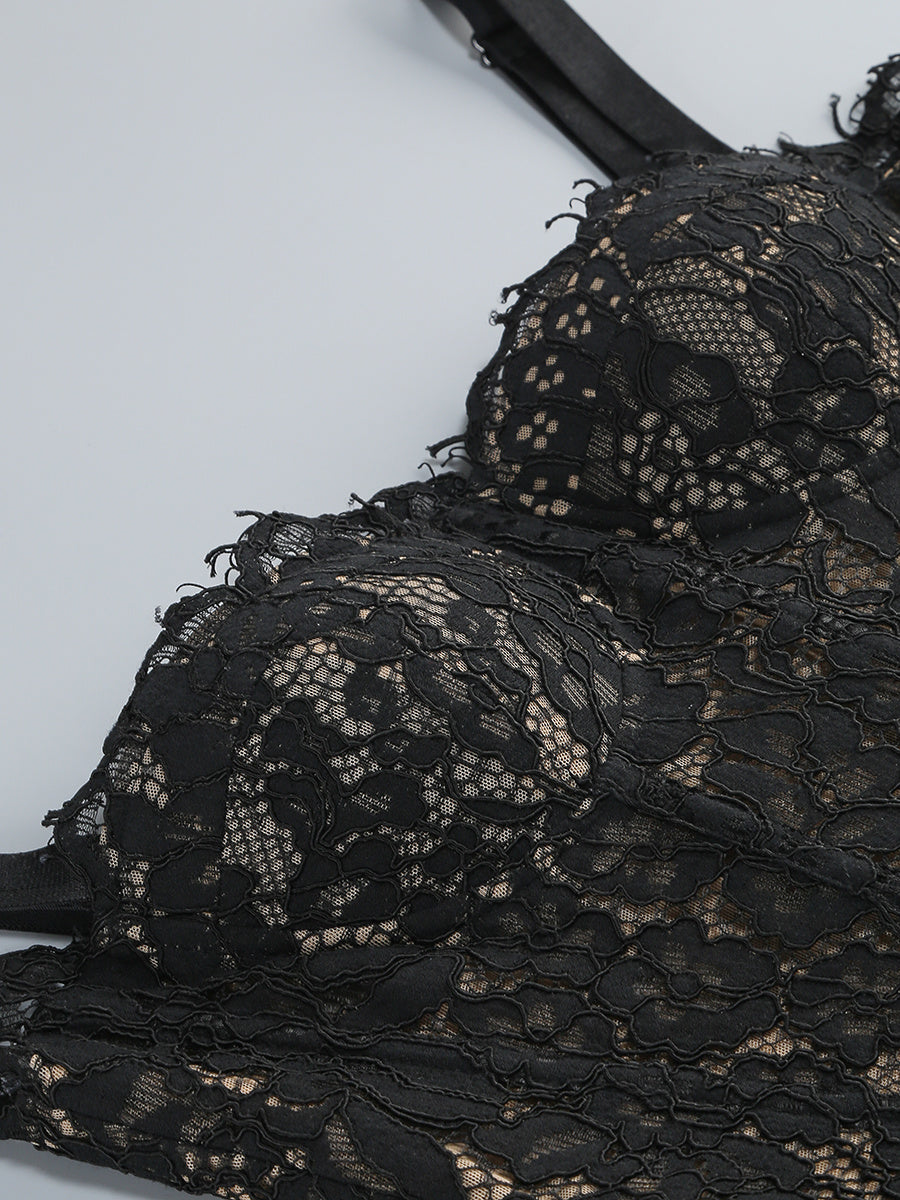 The Midnight Lace Dress