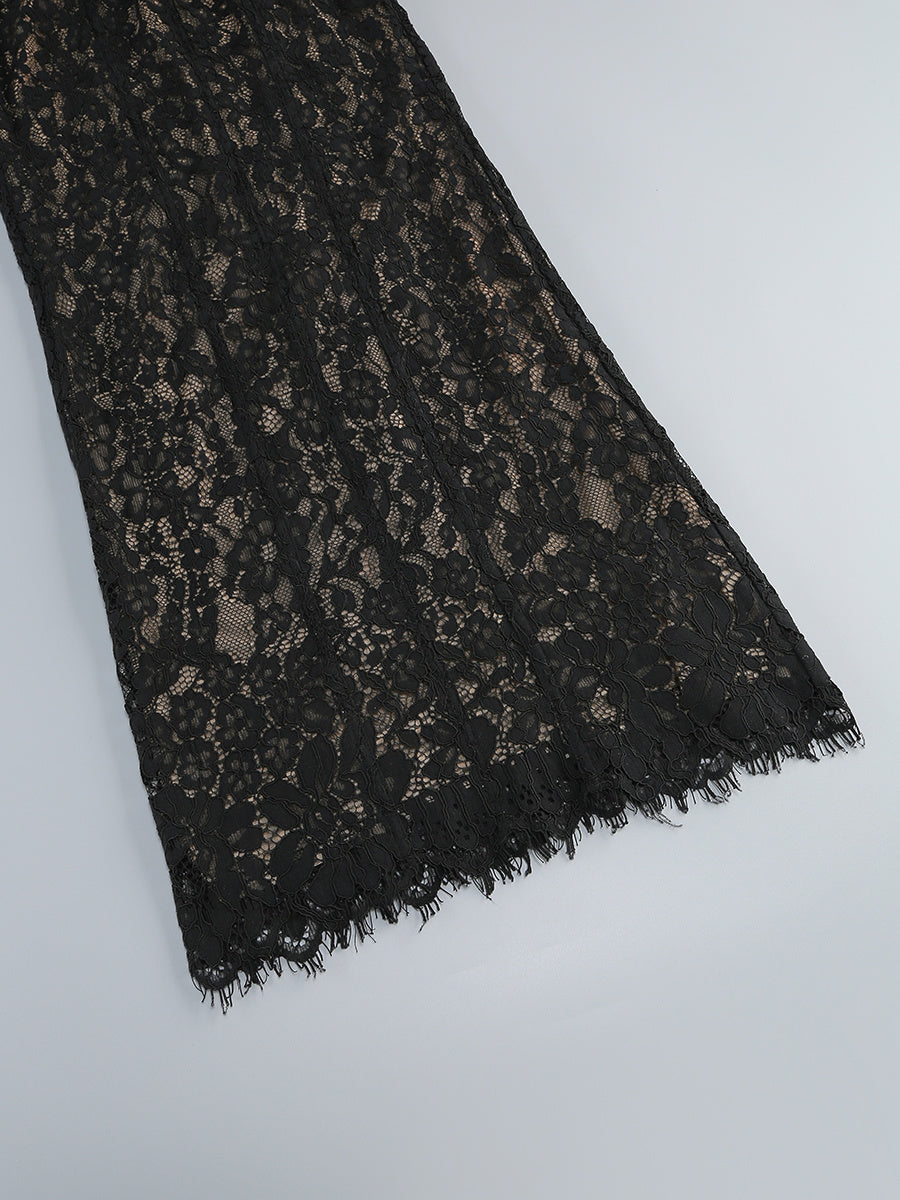 The Midnight Lace Dress